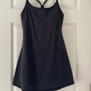 Athletic dress with built in shorts